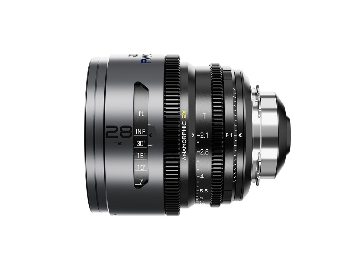 DZOFilm Pavo 2x Anamorphic Prime 28mm T2.1 - Blue Coating (PL & EF Mounts)