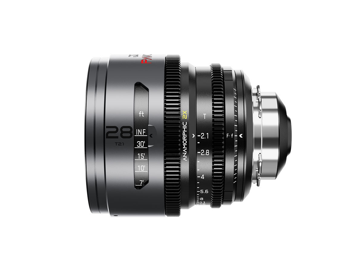 DZOFilm Pavo 2x Anamorphic Prime 28mm T2.1 - Neutral Coating (PL & EF Mounts)