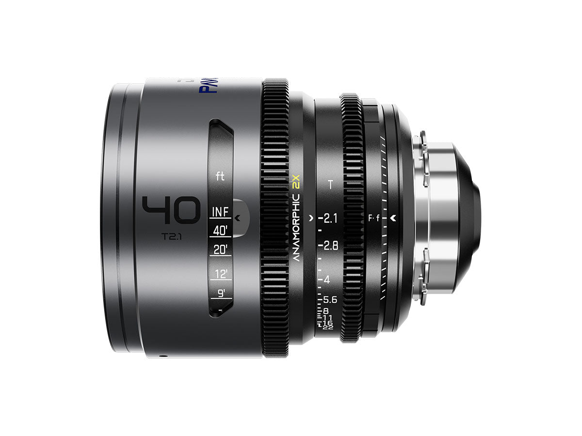 DZOFilm Pavo 2x Anamorphic Prime 40mm T2.1 - Blue Coating (PL & EF Mounts)