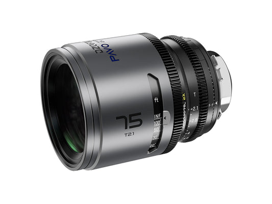 DZOFilm Pavo 2x Anamorphic Prime 75mm T2.1 - Blue Coating (PL & EF Mounts)