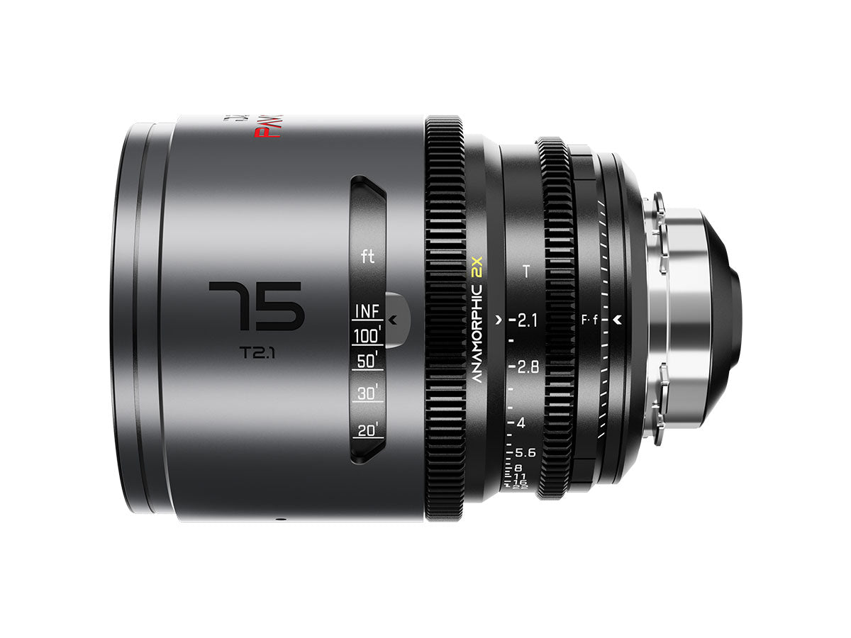 DZOFilm Pavo 2x Anamorphic Prime 75mm T2.1 - Neutral Coating (PL & EF Mounts)