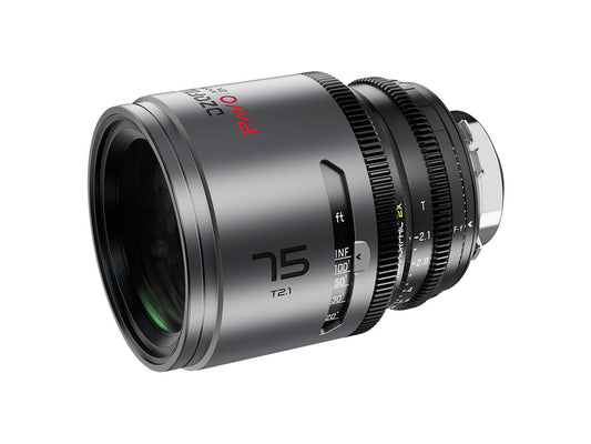 DZOFilm Pavo 2x Anamorphic Prime 75mm T2.1 - Neutral Coating (PL & EF Mounts)
