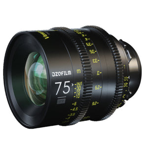 DZOFILM 75MM T2.1 Vespid Prime Full Frame Cinema Lens - Arri PL