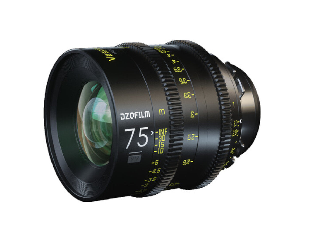 DZOFILM 75MM T2.1 Vespid Prime Full Frame Cinema Lens - Arri PL