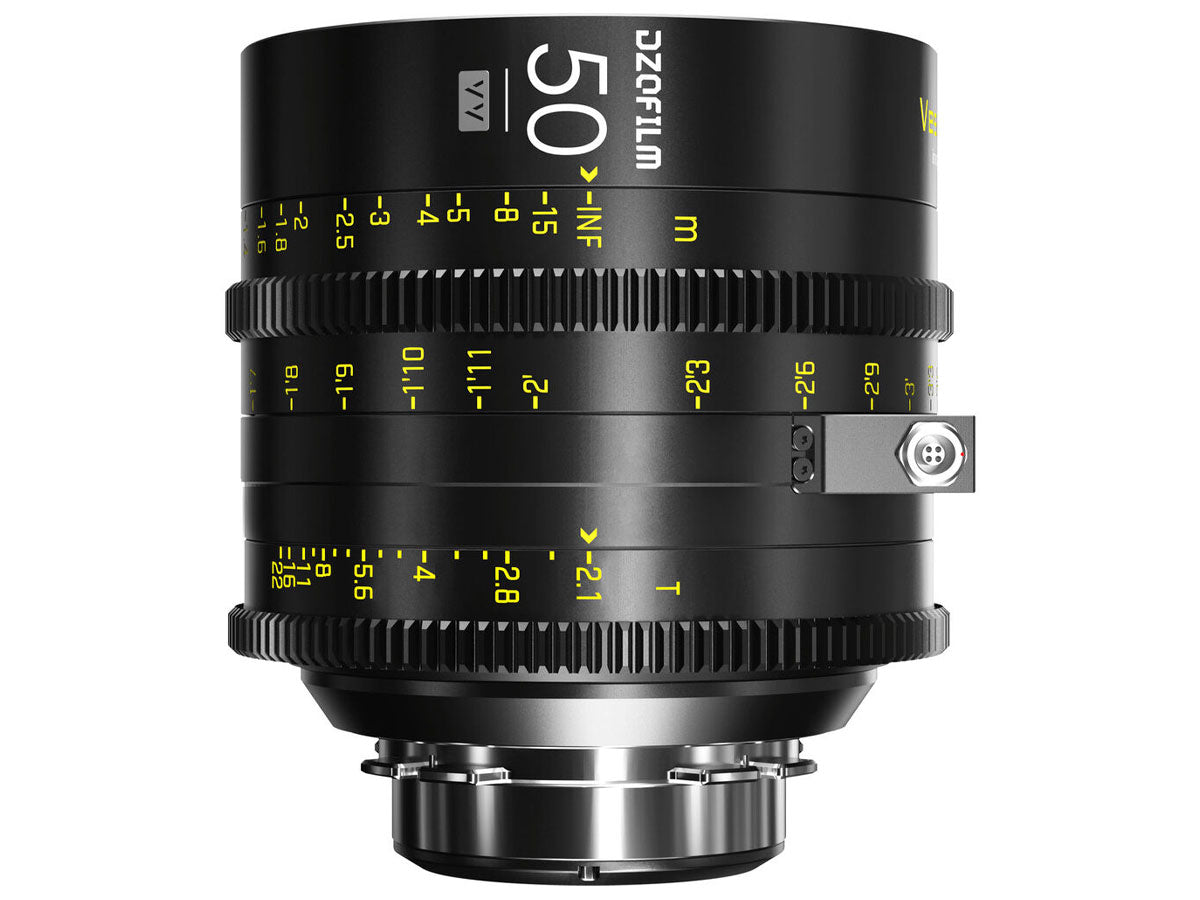 DZOFILM VESPID Cyber Full Frame 50mm T2.1 Prime Lens (PL &  EF Mounts)