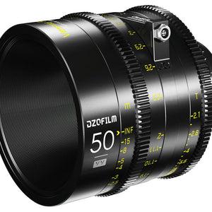 DZOFILM VESPID Cyber Full Frame 50mm T2.1 Prime Lens (PL &  EF Mounts)