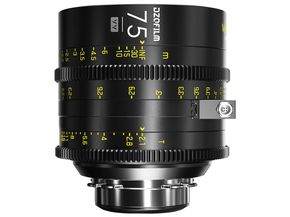 DZOFILM VESPID Cyber Full Frame 75mm T2.1 Prime Lens (PL & EF Mounts)