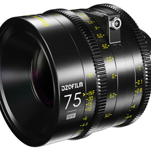 DZOFILM VESPID Cyber Full Frame 75mm T2.1 Prime Lens (PL & EF Mounts)