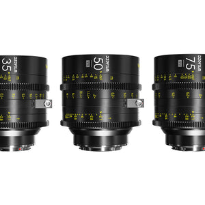 DZOFILM VESPID Cyber Full Frame 3-Lens Kit (35/50/75mm)