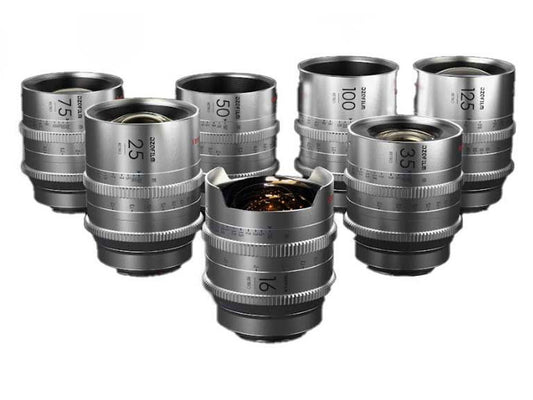 DZOFILM Vespid Retro 7-lens Kit PL Mount (16, 25, 35, 50, 75, 100, 125mm)