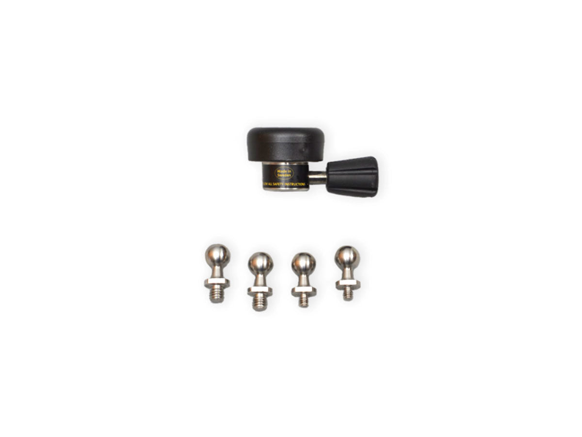 Easyrig Quick Release Camera Hook for Minimax - With 2x 3/8" + 2x 1/4" Ball Studs