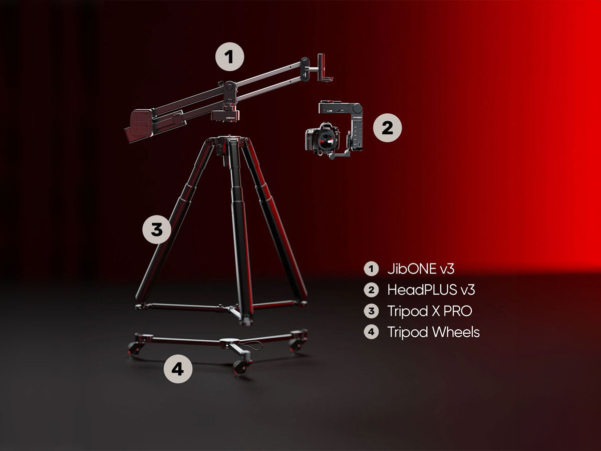 Edelkrone CineAction Bundle (HeadPLUS) - Complete