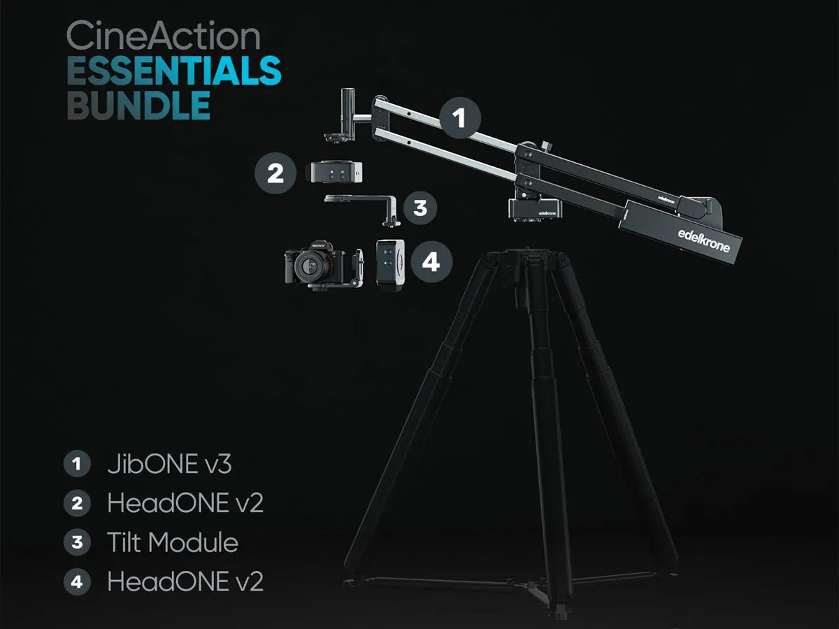 Edelkrone CineAction Bundle (Dual HeadONE v2) - Essentials