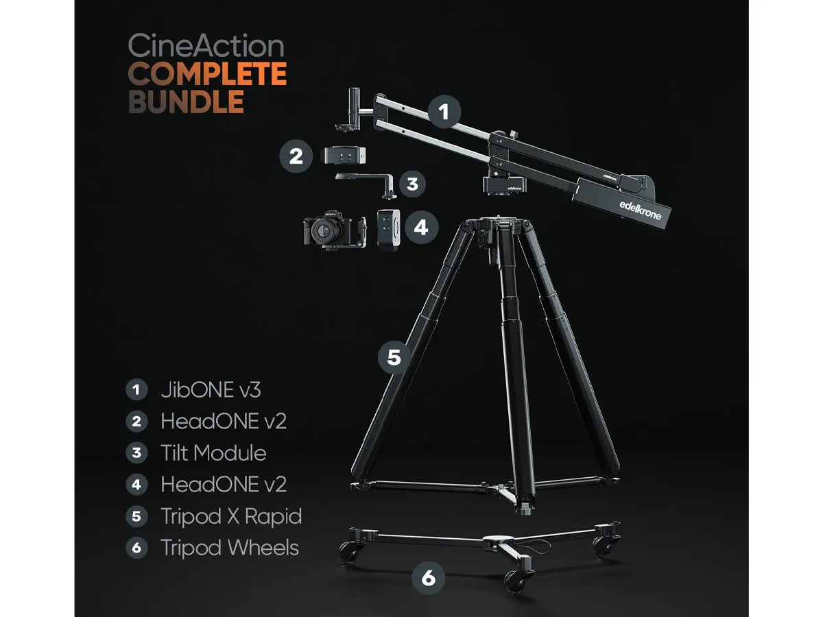 Edelkrone CineAction Bundle (Dual HeadONE v2) - Complete