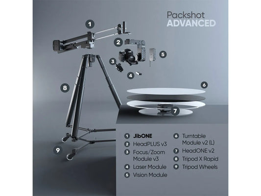 Edelkrone PackShot Bundle (JibONE) - Advanced