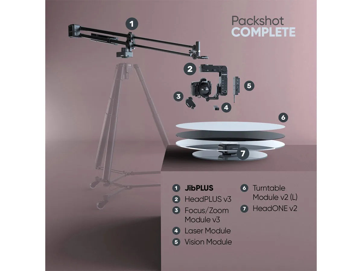 Edelkrone PackShot Bundle (JibPLUS) - Complete