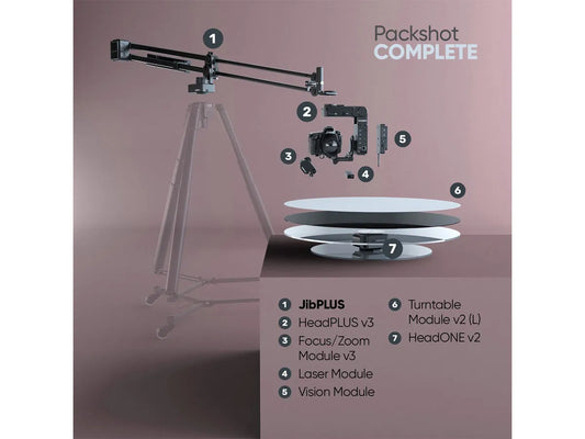 Edelkrone PackShot Bundle (JibPLUS) - Complete