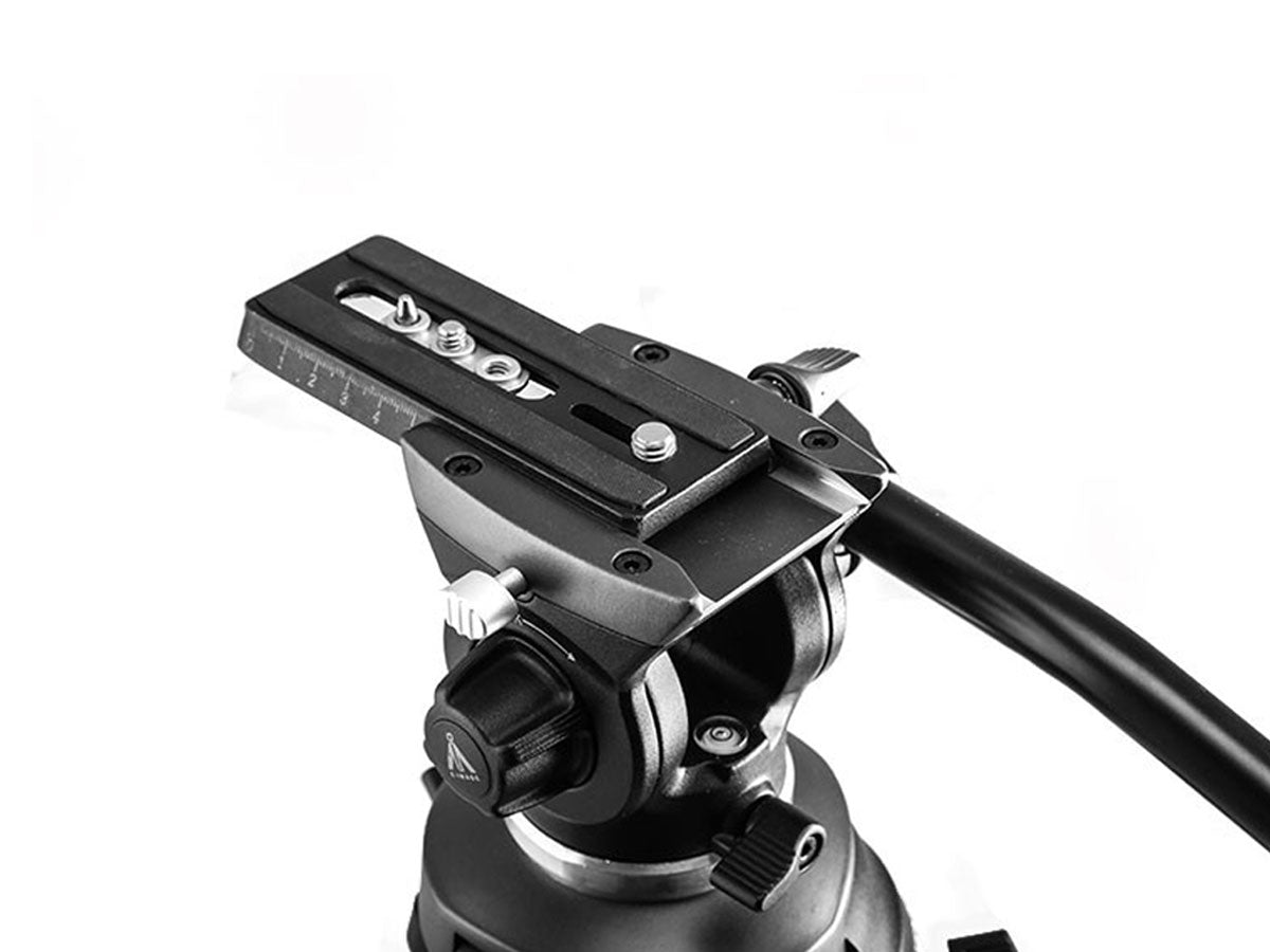 E-Image 610FH Fixed Flat Based Tripod Head