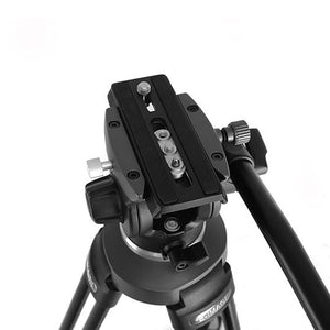 E-Image 610FH Fixed Flat Based Tripod Head