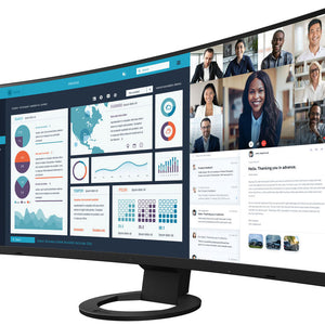 EIZO Flexscan EV3895 38" Curved Monitor - Black
