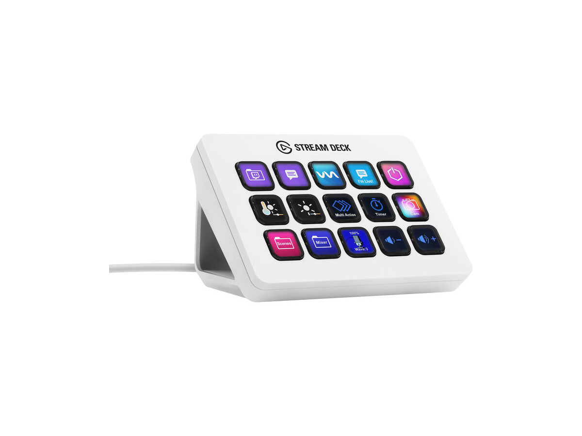 Elgato Stream Deck MK.2 (White) Tactile Control Interface