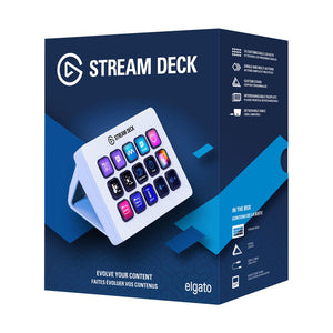 Elgato Stream Deck MK.2 (White) Tactile Control Interface