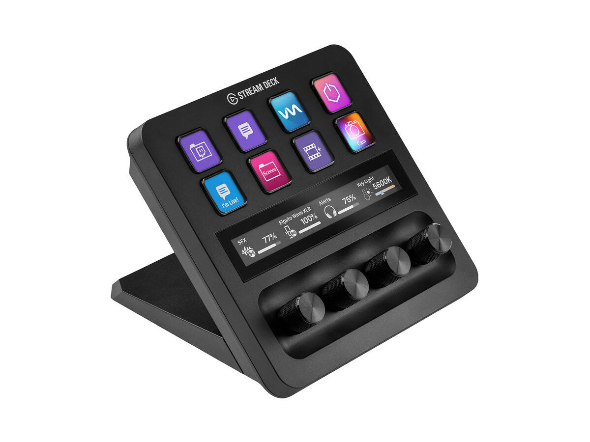 Elgato Stream Deck + (Black) Customisable Control Console