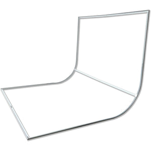 EasiFrame Cyclorama Curved Fabric Frame & Green Skin (250cm x 214cm)