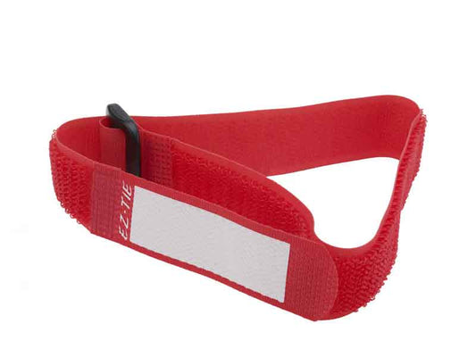 Kupo EZ-TIE Cable Grip 20mm X 410mm - Red (10pcs per pack)