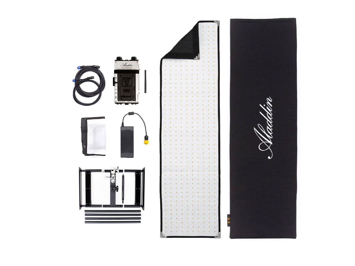 Aladdin BI-FABRIC 4 System (200W Bi-Color) w/ V-Mount
