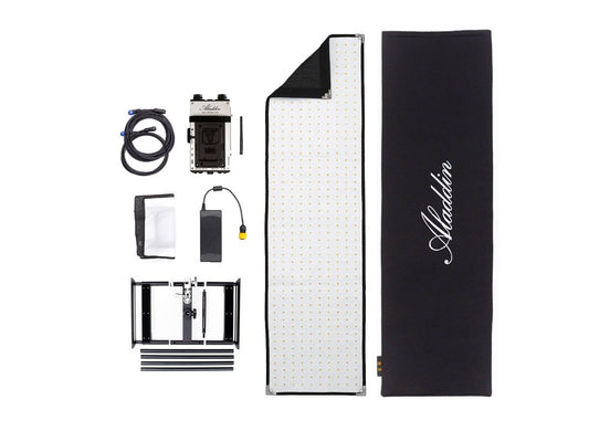 Aladdin BI-FABRIC 4 System (200W Bi-Color) w/ V-Mount