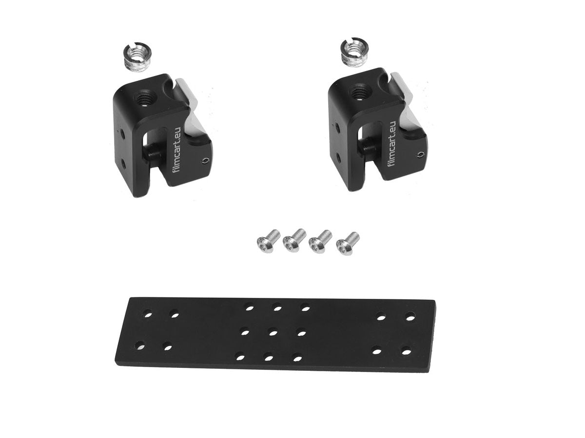 Filmcart Aluminium Plate Set with Manfrotto Super Clamp