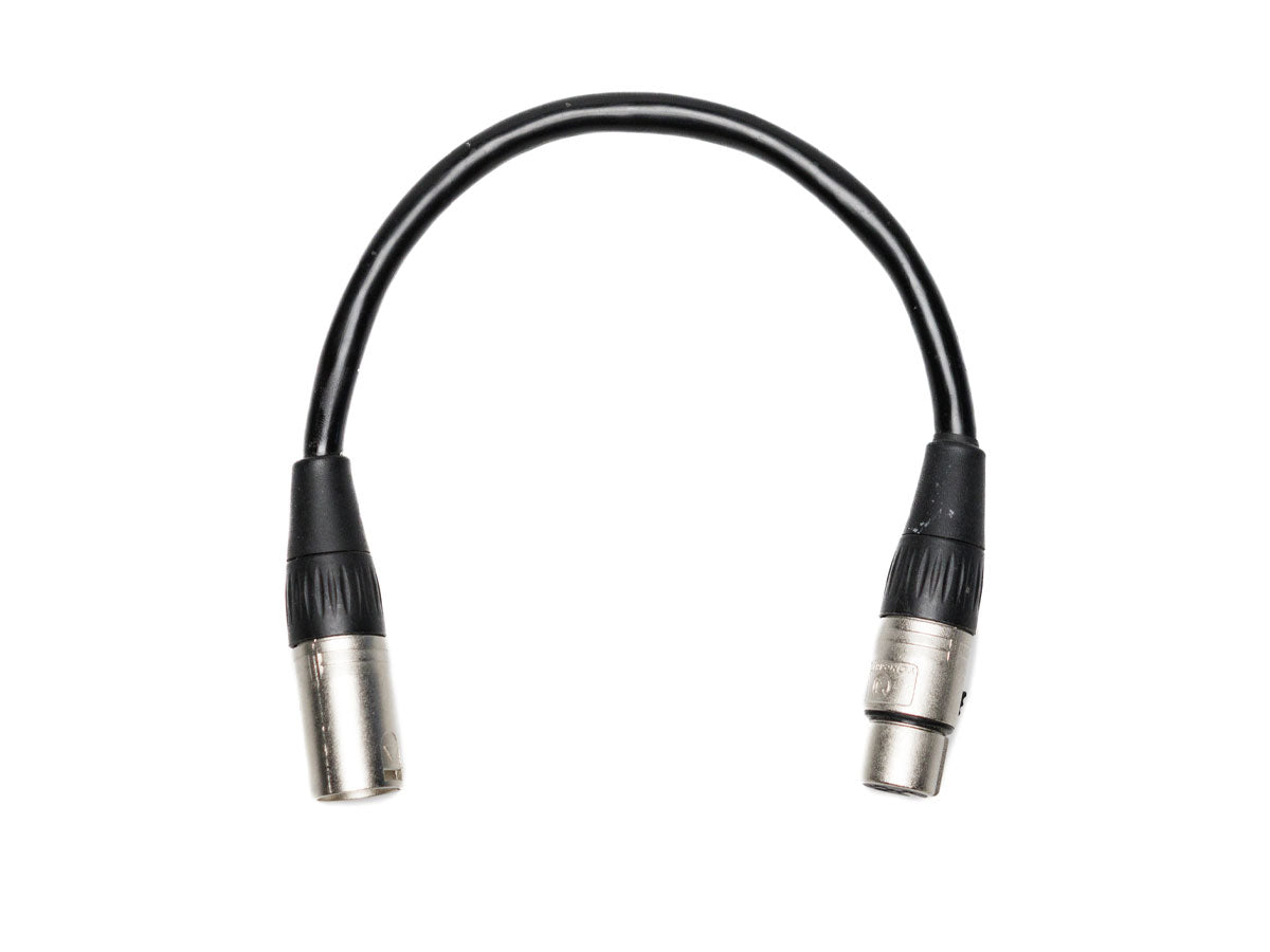 FXLION DC Cable - 3-Pin XLR-M to 4-Pin XLR-F