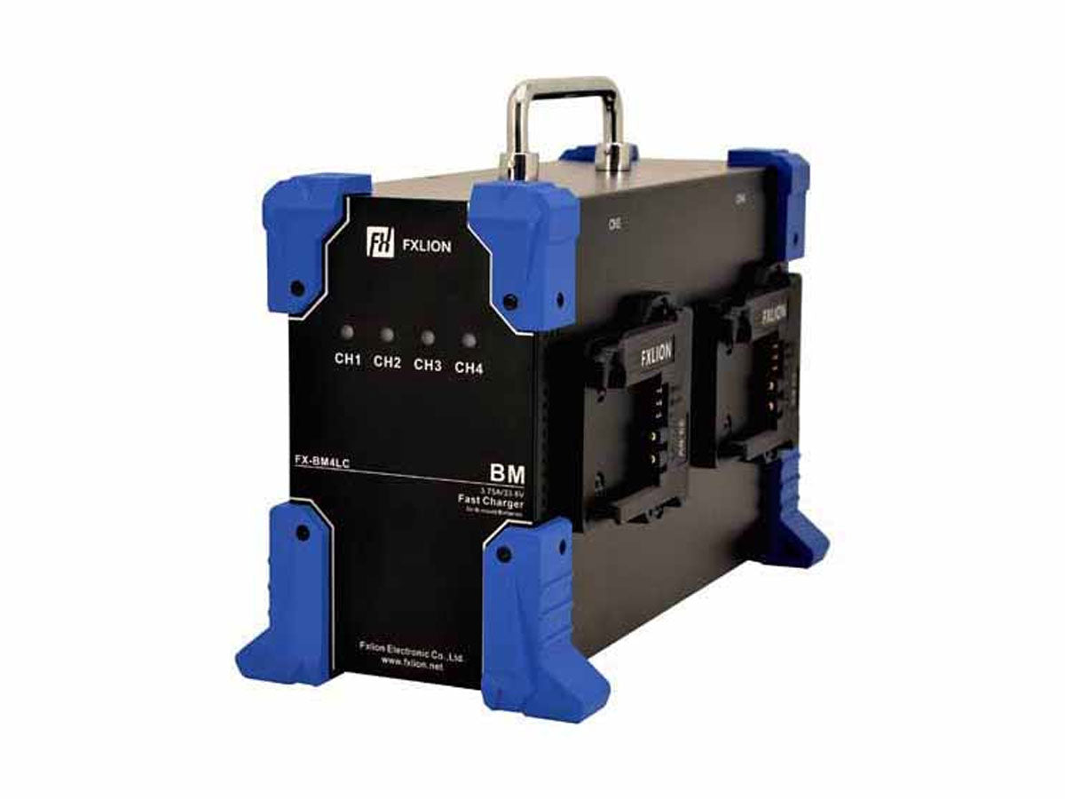 FXLION 4 CH B-Mount Charger