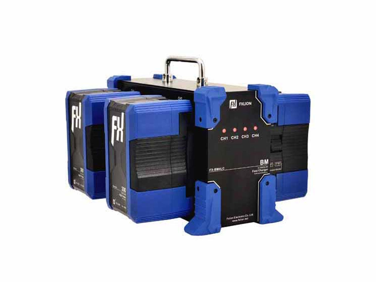 FXLION 4 CH B-Mount Charger