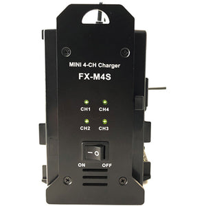 FXLION 4-CH Mini Charger - V-Mount
