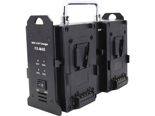 FXLION 4-CH Mini Charger - V-Mount