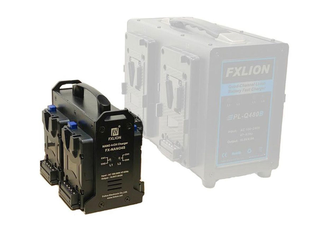 FXLION NANO ONE 4 Battery Kit in Hard Case (w/Charger)