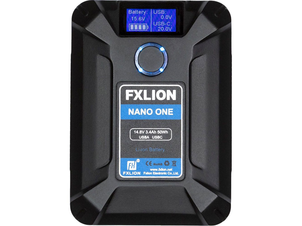FXLION NANO ONE & TWO 4 Battery Kit In Hard Case (w/Charger)