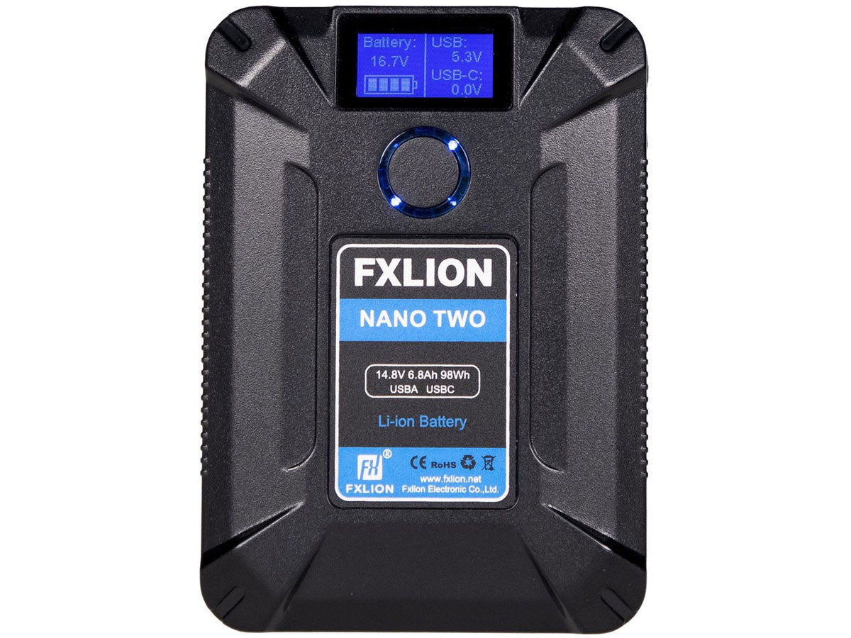 FXLION NANO ONE & TWO 4 Battery Kit In Hard Case (w/Charger)
