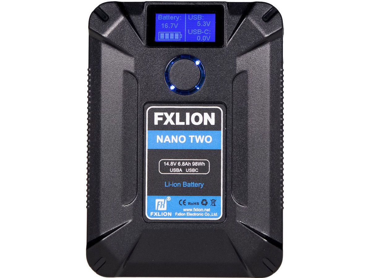 FXLION NANO TWO 4 Battery Kit In Hard Case (w/Charger)