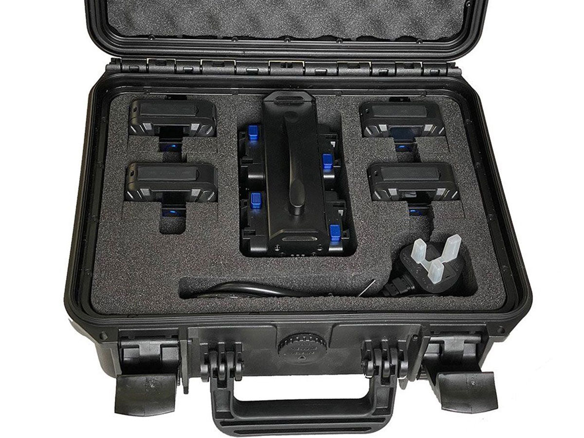 FXLION NANO TWO 4 Battery Kit In Hard Case (w/Charger)