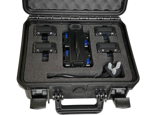 FXLION NANO TWO 4 Battery Kit In Hard Case (w/Charger)