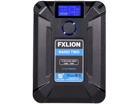 FXLION NANO TWO V-Mount Battery