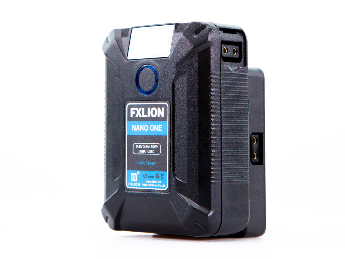 FXLION NANO V-Mount Plate with Belt Hook