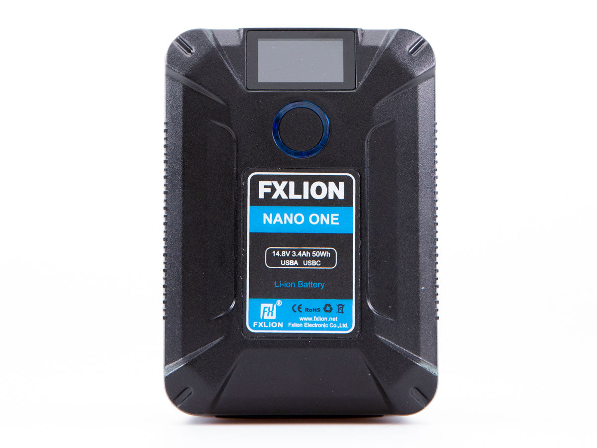 FXLION NANO V-Mount Plate with Belt Hook