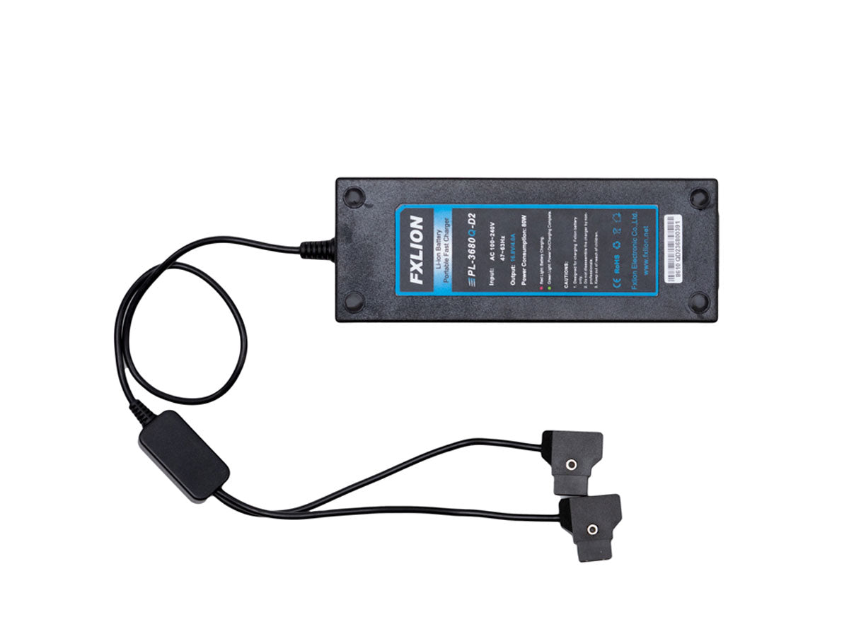 FXLION 2 CH D-Tap Fast Charger - 16.8V / 4A