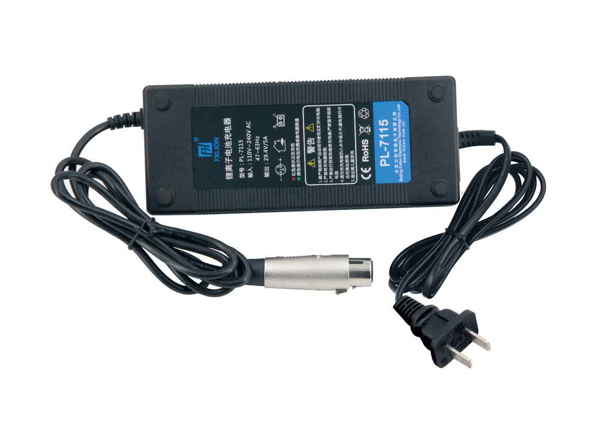 FXLION XLR Cable Charger for 26V 620Wh Mega Battery