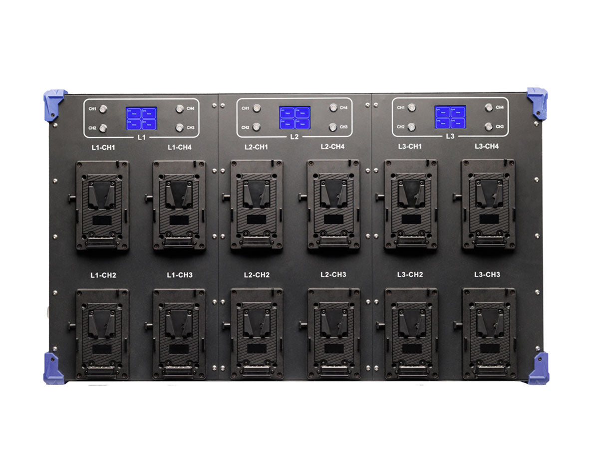 FXLION 12 CH Smart Wall Charger - 16.8V / 4A V-Mount