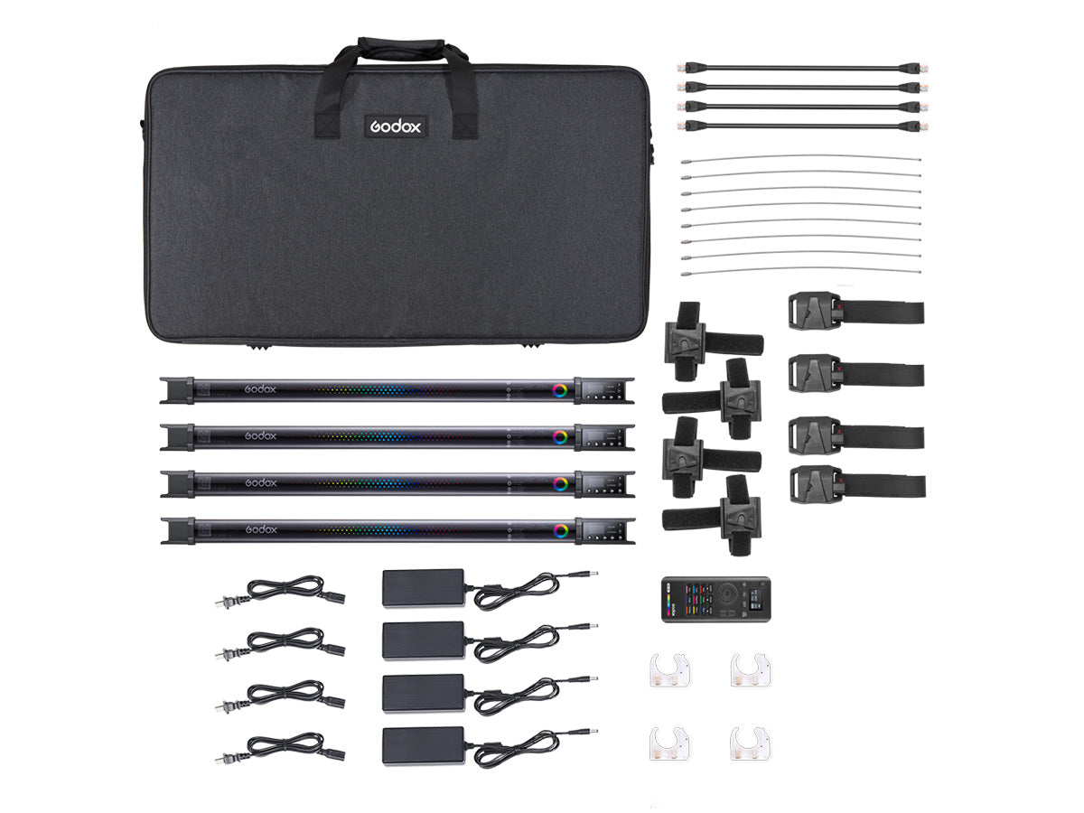 Godox TL60 RGB Tube Light x4 Set